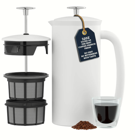 P7 ESPRO Double-wall, Stainless-steel French-Press